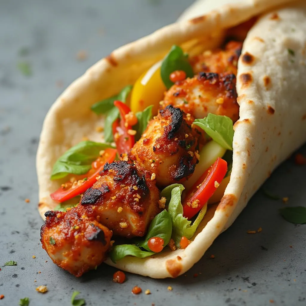 Kebab de Pollo